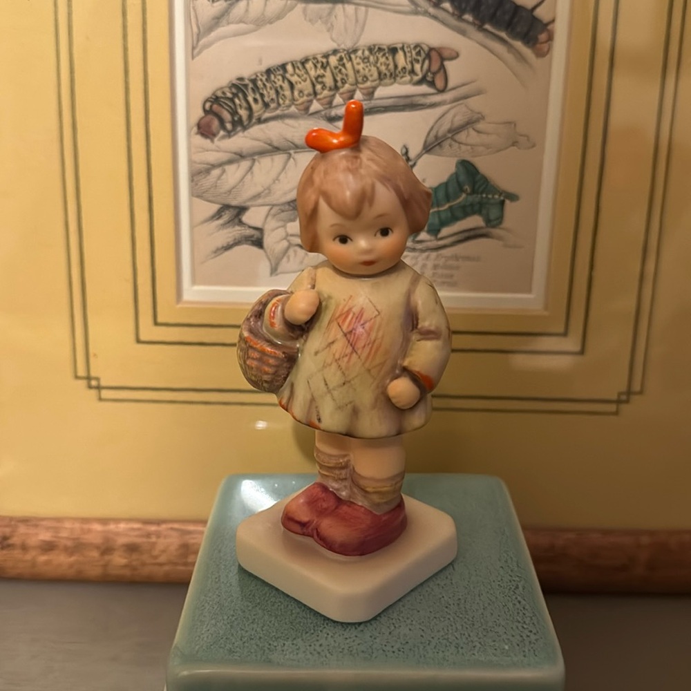 Goebel German porcelain girl figurine.